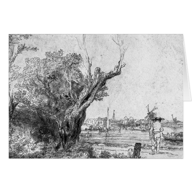 Ansicht von Omval, nahe Amsterdam, 1645 (Vorderseite (Horizontal))