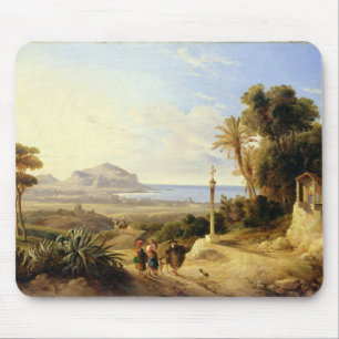 Ansicht von Palermo, 1840 Mousepad