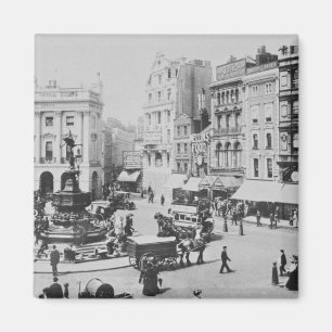 Ansicht von Piccadilly Zirkus, C. 1900 Magnet