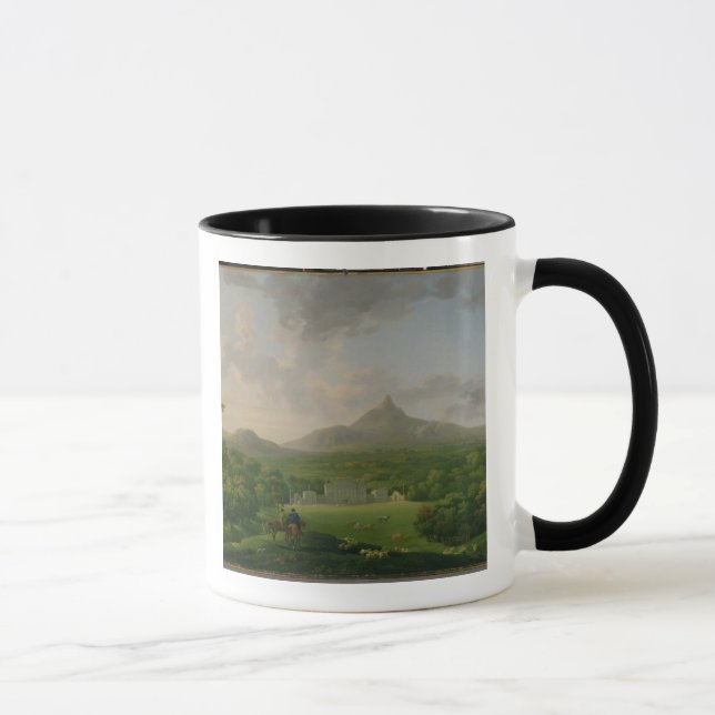 Ansicht von Powerscourt, Landkreis Wicklow, Tasse (Rechts)