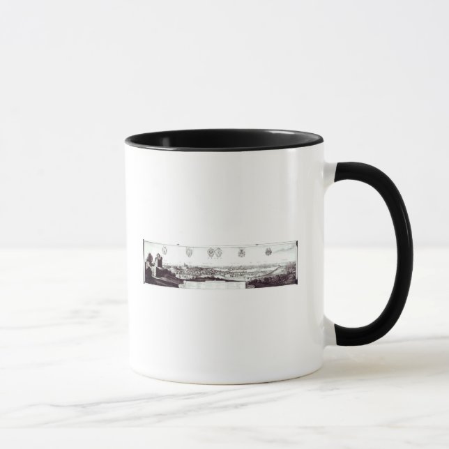 Ansicht von Prag, 1649 Tasse (Rechts)