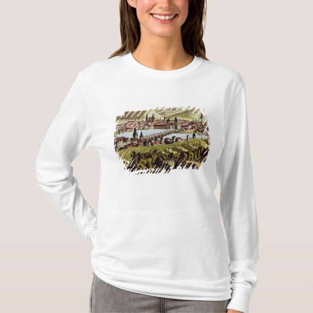 Ansicht von Prag T-Shirt (Vorderseite)