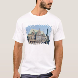 Ansicht von Rathaus, aufgebaut 1405-09 T-Shirt