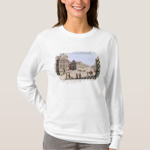 Ansicht von Rathaus, Boston T-Shirt
