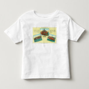 Ansicht von Richmond-San Rafael Fähren Kleinkind T-shirt