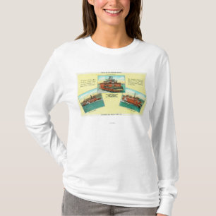 Ansicht von Richmond-San Rafael Fähren T-Shirt