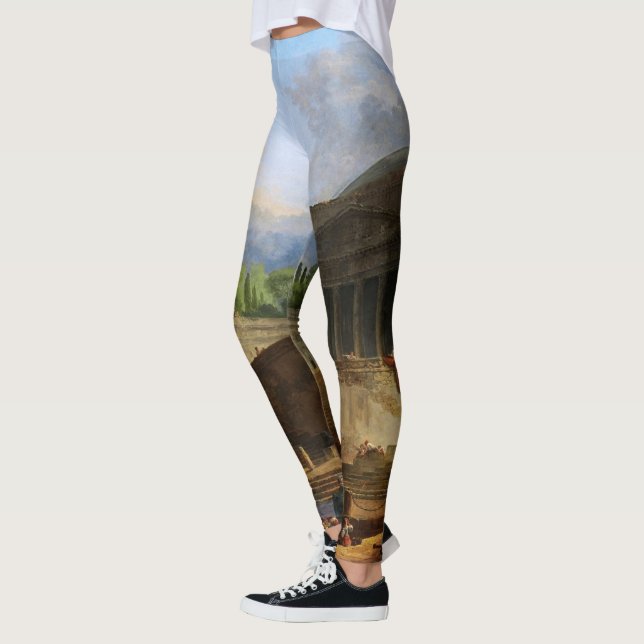 Ansicht von Ripetta von Hubert Robert Leggings (Links)