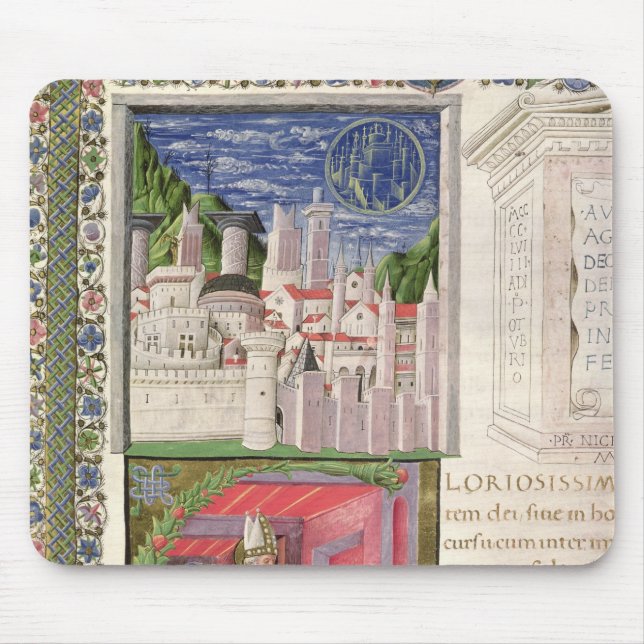 Ansicht von Rom als der Stadt des Gottes Mousepad (Vorne)
