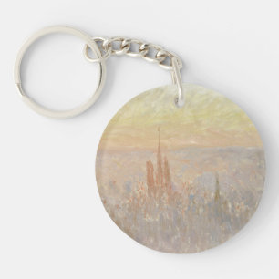 Ansicht von Rouen, 1892 (Öl auf Leinwand) Schlüsselanhänger