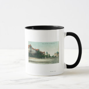 Ansicht von Santa Cruz AvenueLos Gatos, CA Tasse