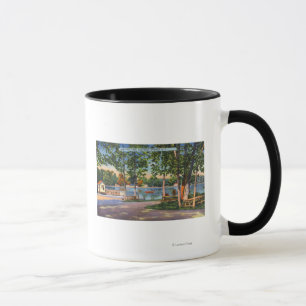 Ansicht von Saratoga See Tasse