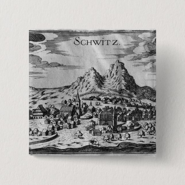 Ansicht von Schwyz Button (Vorderseite)