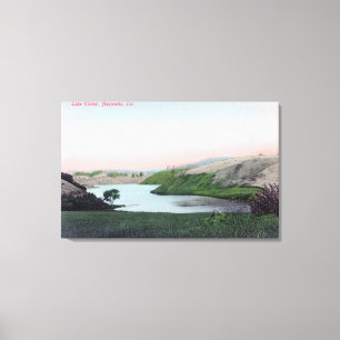 Ansicht von See ChabotHayward, CA Leinwanddruck