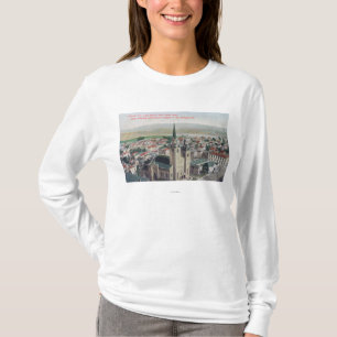 Ansicht von See Merritt von der Gewerkschafts-Bank T-Shirt