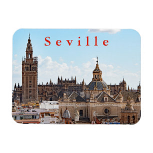 Ansicht von Sevilla-Kathedrale Magnet