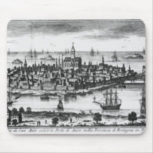 Ansicht von St. Malo Mousepad