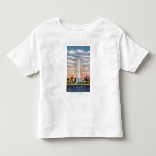 Ansicht von Texaco riesigem Thermometer Kleinkind T-shirt (Vorderseite)