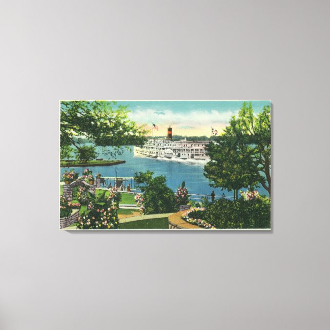 Ansicht von Toronto Steamer Leinwanddruck (Vorderseite)