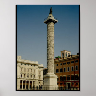 Ansicht von Trajans Spalte, ANZEIGE 113 Poster