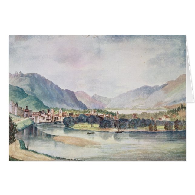 Ansicht von Trente, 1494 (Vorderseite (Horizontal))