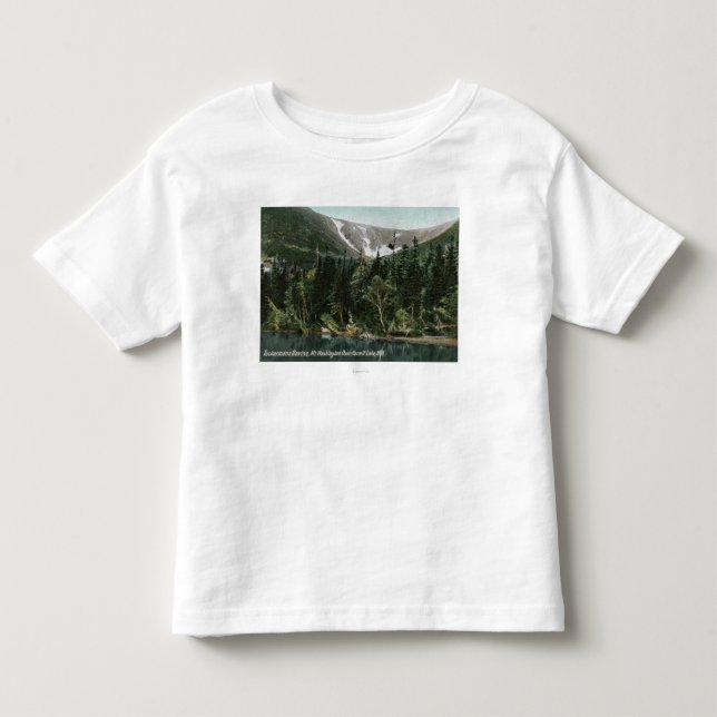 Ansicht von Tuckermans Schlucht, Mt. Washington Kleinkind T-shirt (Vorderseite)