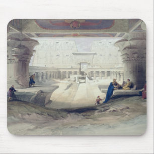 Ansicht von unterhalb des Portico des Tempels von Mousepad