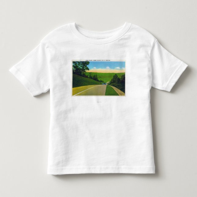 Ansicht von US-Weg 20 Kleinkind T-shirt (Vorderseite)