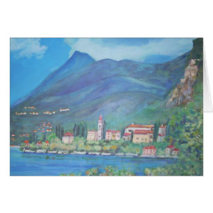 Ansicht von Varenna Karte