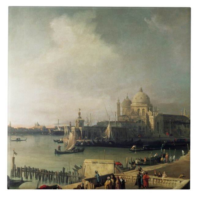 Ansicht von Venedig Fliese (Vorderseite)