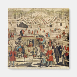 Ansicht von Versailles Magnet