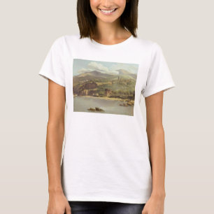 Ansicht von Vico Estense von Sorrent, das in T-Shirt