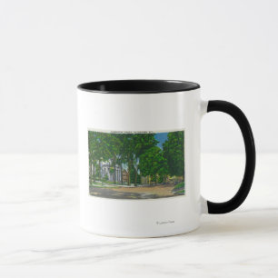 Ansicht von Washington-Straße Tasse
