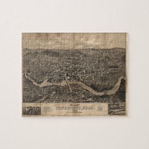 Ansicht von Watertown Massachusetts im Jahre 1879