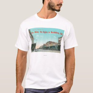 Ansicht von WestStreetHealdsburg, CA T-Shirt
