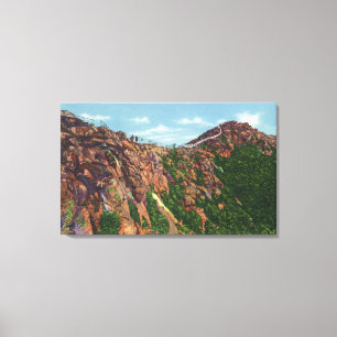 Ansicht von Whiteface Mt Gipfel Leinwanddruck