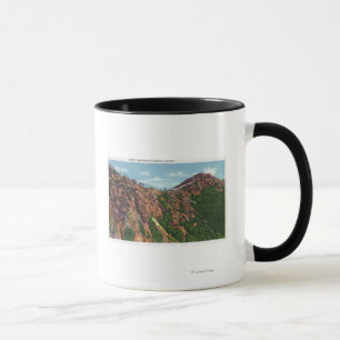 Ansicht von Whiteface Mt Gipfel Tasse