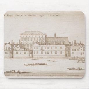 Ansicht von Whitehall, 1645 Mousepad