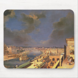 Ansicht von Wien, 1819 (Öl auf Leinwand) Mousepad