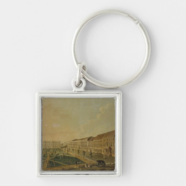 Ansicht von Wilhelmsplatz vom Süden, 1773 Schlüsselanhänger (Vorne)
