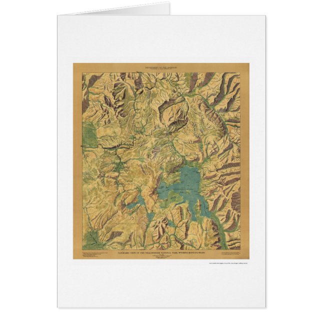 Ansicht von Yellowstone WY M.Ü.-Identifikation (Vorne)