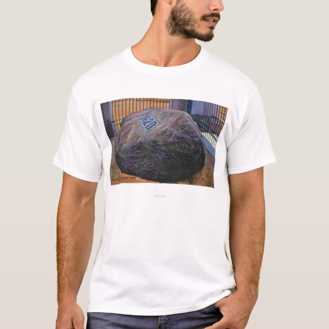 Ansicht wirklichen Plymouth Rocks T-Shirt (Vorderseite)