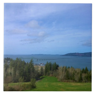 Ansichten aus der Astoria-Spalte, Oregon Fliese