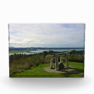 Ansichten aus der Astoria-Spalte, Oregon Fotoblock