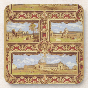 Ansichten der internationalen Ausstellung, 1862, Getränkeuntersetzer