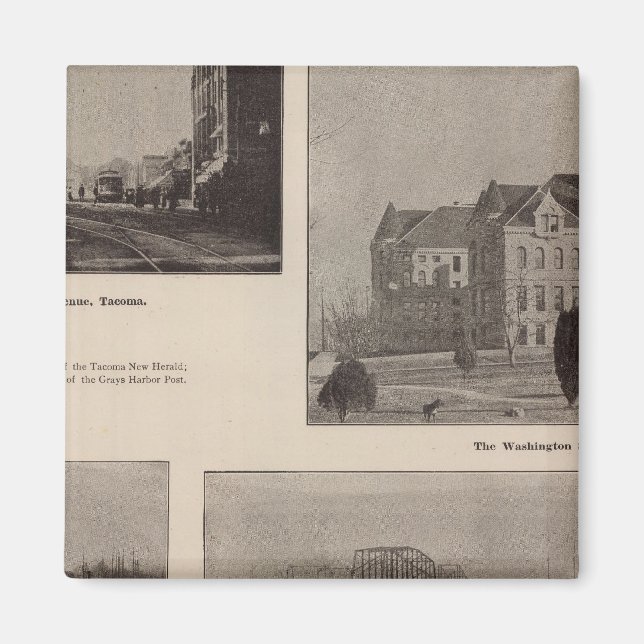 Ansichten in Washington Magnet (Vorne)