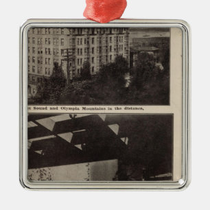 Ansichten, Seattle Ornament Aus Metall