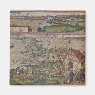 Ansichten von Cadiz Magnet