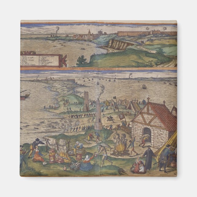 Ansichten von Cadiz Magnet (Vorne)