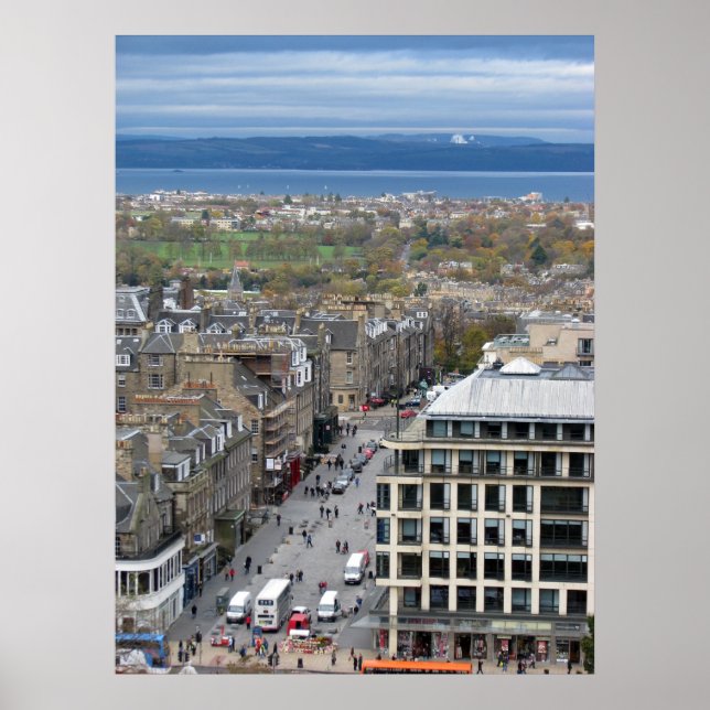 Ansichten von Edinburgh Schottland Poster (Vorne)
