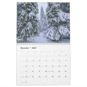 Ansichten von Italien, Frankreich und Kalifornien Kalender
